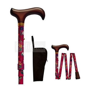 Gran surtido en bstones, plegables de aluminio, para llevar de viaje. Bastones extensibles y bastones rigidos en madera. Diversos colores y diseños.