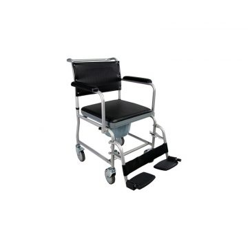 Silla- inodoro con reposabrazos, muy comoda, hace que la vida cotidiana en casa sea mas facil.
